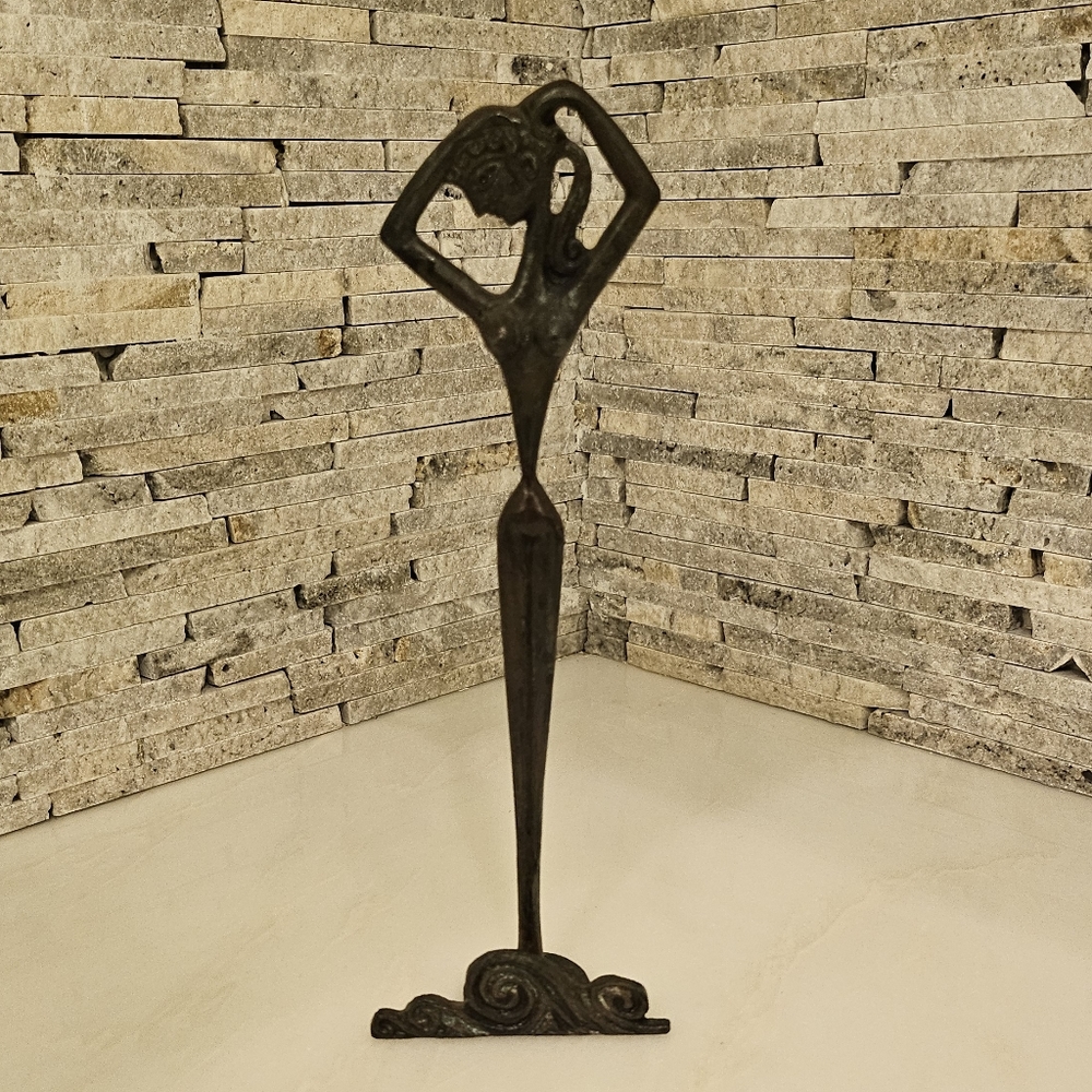 Bronze Greek Godess Female Sculpture